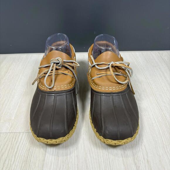 LL Bean Maine Boots Women’s Size 7M Low Top Duck Boots Made In USA Bean Boots - Picture 2 of 9